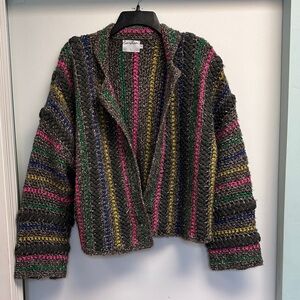 Sara Multicolor Striped Blazer